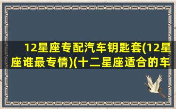 12星座专配汽车钥匙套(12星座谁最专情)(十二星座适合的车品牌)