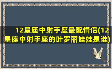 12星座中射手座最配情侣(12星座中射手座的叶罗丽娃娃是谁)(12星座射手座和谁最配)