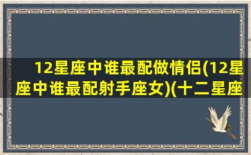 12星座中谁最配做情侣(12星座中谁最配射手座女)(十二星座和什么星座最配做情侣)