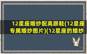 12星座婚纱配高跟鞋(12星座专属婚纱图片)(12星座的婚纱和高跟鞋图片)