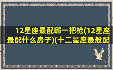 12星座最配哪一把枪(12星座最配什么房子)(十二星座最般配的)