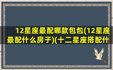 12星座最配哪款包包(12星座最配什么房子)(十二星座搭配什么衣服最好看)