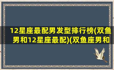 12星座最配男发型排行榜(双鱼男和12星座最配)(双鱼座男和什么星座最配做情侣)