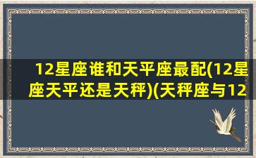 12星座谁和天平座最配(12星座天平还是天秤)(天秤座与12星座)