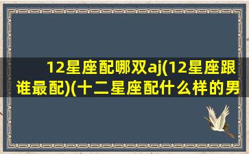 12星座配哪双aj(12星座跟谁最配)(十二星座配什么样的男生)