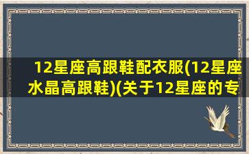 12星座高跟鞋配衣服(12星座水晶高跟鞋)(关于12星座的专属的高跟鞋)