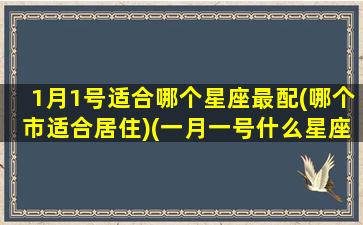 1月1号适合哪个星座最配(哪个市适合居住)(一月一号什么星座的人)