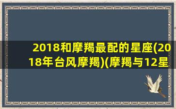 2018和摩羯最配的星座(2018年台风摩羯)(摩羯与12星座配对表)