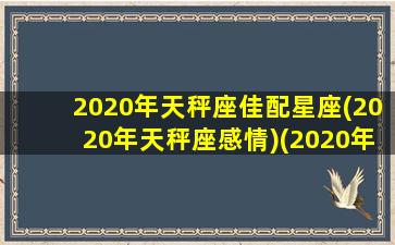 2020年天秤座佳配星座(2020年天秤座感情)(2020年天秤座运势)