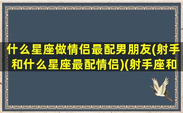 什么星座做情侣最配男朋友(射手和什么星座最配情侣)(射手座和哪个星座适合做情侣)