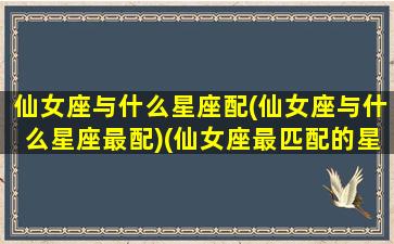 仙女座与什么星座配(仙女座与什么星座最配)(仙女座最匹配的星座是什么)