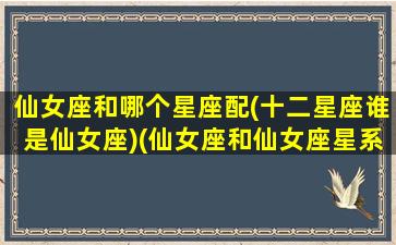 仙女座和哪个星座配(十二星座谁是仙女座)(仙女座和仙女座星系什么关系)