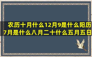 农历十月什么12月9是什么阳历7月是什么八月二十什么五月五日什么水瓶座最配的星座logo(农历十月什么花开)