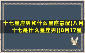 十七星座男和什么星座最配(八月十七是什么星座男)(8月17星座)