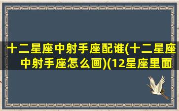 十二星座中射手座配谁(十二星座中射手座怎么画)(12星座里面的射手座怎么画)