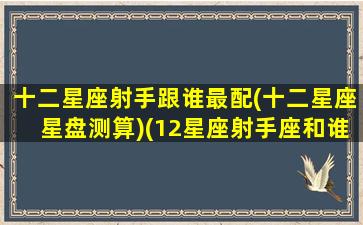 十二星座射手跟谁最配(十二星座星盘测算)(12星座射手座和谁最配)