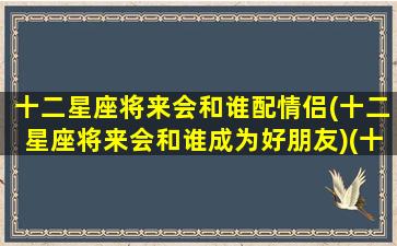 十二星座将来会和谁配情侣(十二星座将来会和谁成为好朋友)(十二星座和谁是搭档)