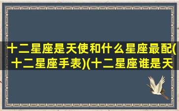 十二星座是天使和什么星座最配(十二星座手表)(十二星座谁是天使排名)