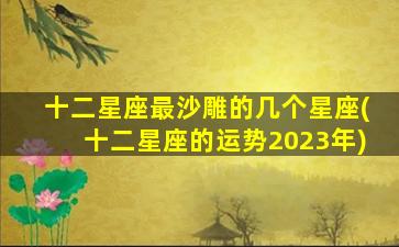 十二星座最沙雕的几个星座(十二星座的运势2023年)