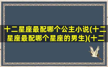 十二星座最配哪个公主小说(十二星座最配哪个星座的男生)(十二星座谁最般配)