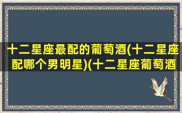 十二星座最配的葡萄酒(十二星座配哪个男明星)(十二星座葡萄酒价格)
