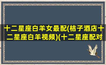 十二星座白羊女最配(桔子酒店十二星座白羊视频)(十二星座配对白羊女)