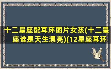 十二星座配耳环图片女孩(十二星座谁是天生漂亮)(12星座耳环图片大全带字回族)