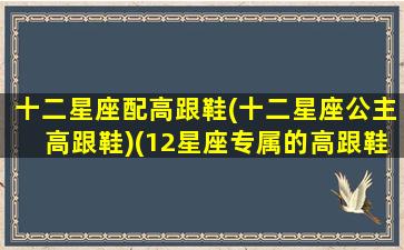 十二星座配高跟鞋(十二星座公主高跟鞋)(12星座专属的高跟鞋是什么样子的)