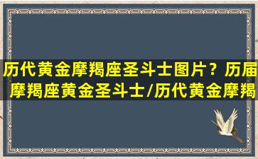 历代黄金摩羯座圣斗士图片？历届摩羯座黄金圣斗士/历代黄金摩羯座圣斗士图片？历届摩羯座黄金圣斗士-我的网站