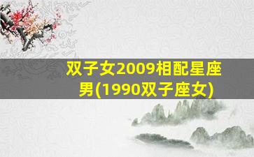 双子女2009相配星座男(1990双子座女)