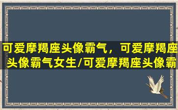 可爱摩羯座头像霸气，可爱摩羯座头像霸气女生/可爱摩羯座头像霸气，可爱摩羯座头像霸气女生-我的网站