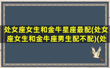 处女座女生和金牛星座最配(处女座女生和金牛座男生配不配)(处女座女和金牛座女友谊关系)