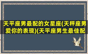 天平座男最配的女星座(天秤座男爱你的表现)(天平座男生最佳配对)