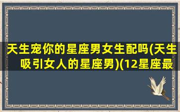 天生宠你的星座男女生配吗(天生吸引女人的星座男)(12星座最会宠女朋友的星座男)