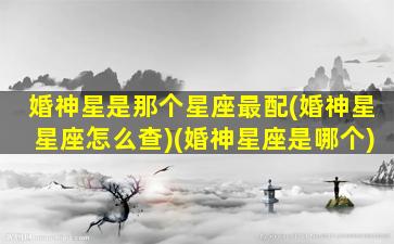 婚神星是那个星座最配(婚神星星座怎么查)(婚神星座是哪个)