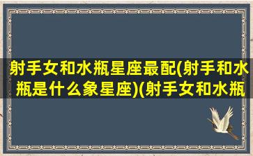 射手女和水瓶星座最配(射手和水瓶是什么象星座)(射手女和水瓶女配吗)