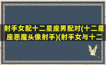 射手女配十二星座男配对(十二星座恶魔头像射手)(射手女与十二星座男)