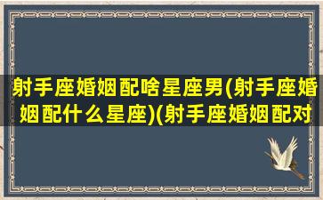 射手座婚姻配啥星座男(射手座婚姻配什么星座)(射手座婚姻配对)