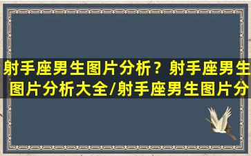 射手座男生图片分析？射手座男生图片分析大全/射手座男生图片分析？射手座男生图片分析大全-我的网站