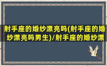 射手座的婚纱漂亮吗(射手座的婚纱漂亮吗男生)/射手座的婚纱漂亮吗(射手座的婚纱漂亮吗男生)-我的网站