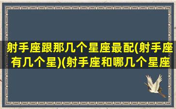 射手座跟那几个星座最配(射手座有几个星)(射手座和哪几个星座最般配)