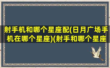 射手机和哪个星座配(日月广场手机在哪个星座)(射手和哪个星座配对)