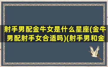 射手男配金牛女是什么星座(金牛男配射手女合适吗)(射手男和金牛女匹配度)