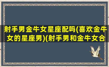 射手男金牛女星座配吗(喜欢金牛女的星座男)(射手男和金牛女合得来吗)