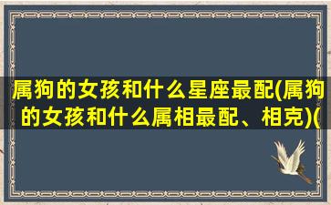 属狗的女孩和什么星座最配(属狗的女孩和什么属相最配、相克)(属狗的女孩和什么属相婚配不好)