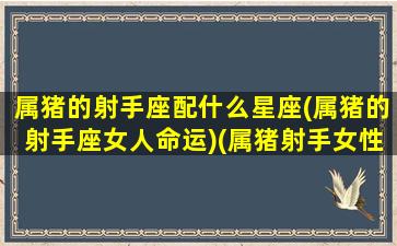 属猪的射手座配什么星座(属猪的射手座女人命运)(属猪射手女性格特征)