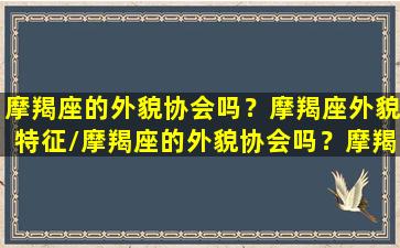 摩羯座的外貌协会吗？摩羯座外貌特征/摩羯座的外貌协会吗？摩羯座外貌特征-我的网站