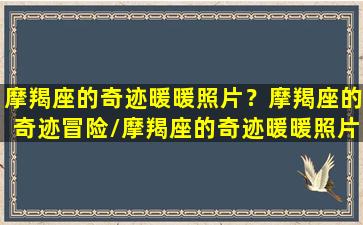 摩羯座的奇迹暖暖照片？摩羯座的奇迹冒险/摩羯座的奇迹暖暖照片？摩羯座的奇迹冒险-我的网站