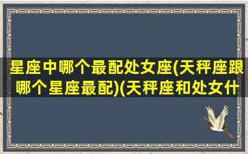 星座中哪个最配处女座(天秤座跟哪个星座最配)(天秤座和处女什么星座最配对)