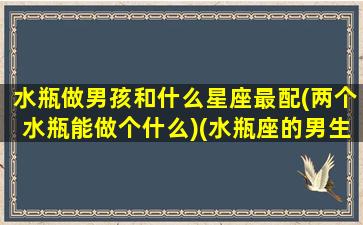 水瓶做男孩和什么星座最配(两个水瓶能做个什么)(水瓶座的男生跟什么星座的女生最般配)